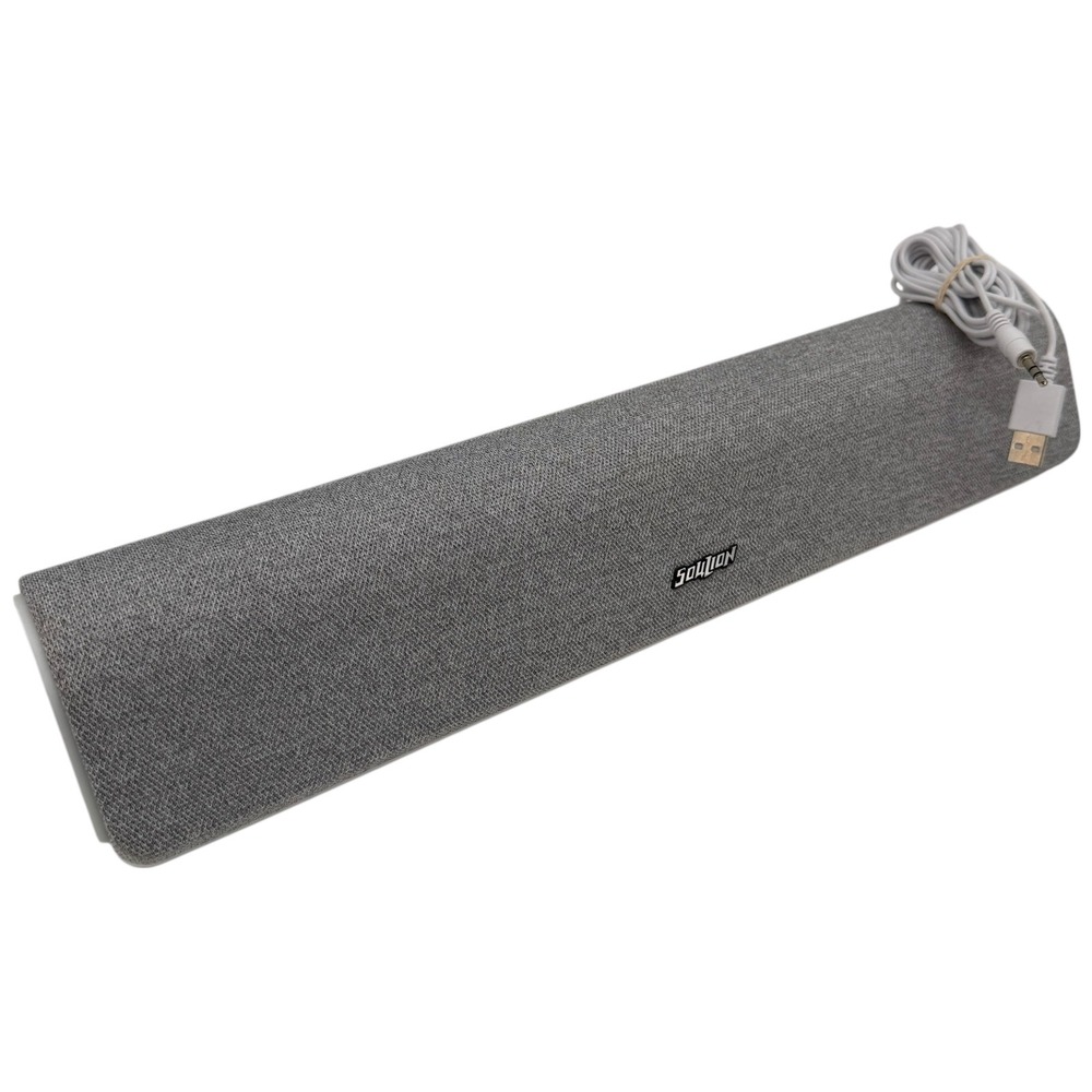 Soulion R50 Computer Speaker USB Powered‎ Stereo Soundbar RGB Light